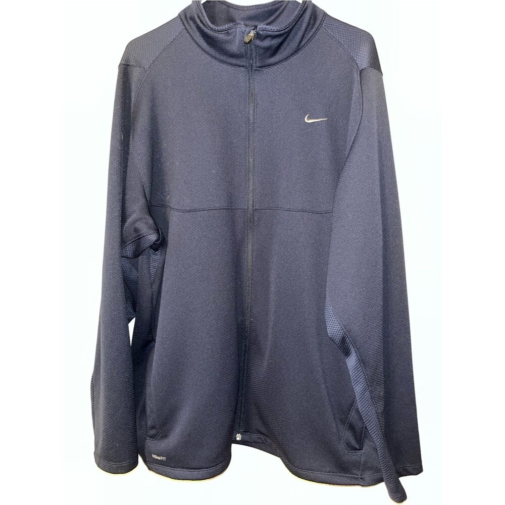 Nike Men’s Navy Full-Zip Performance Jacket size XXL